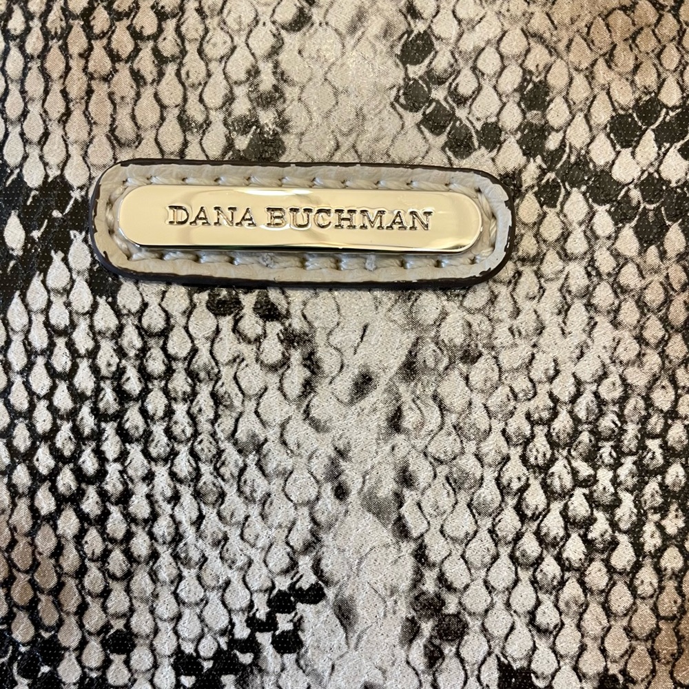 Dana Buchman Snake Skin Tote Bag - Picture 2 of 12